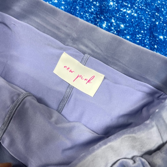 NWT Dolls Kill New Pink Lavender Can't Even Crop Top Skirt Set Size L Purple - Picture 8 of 9